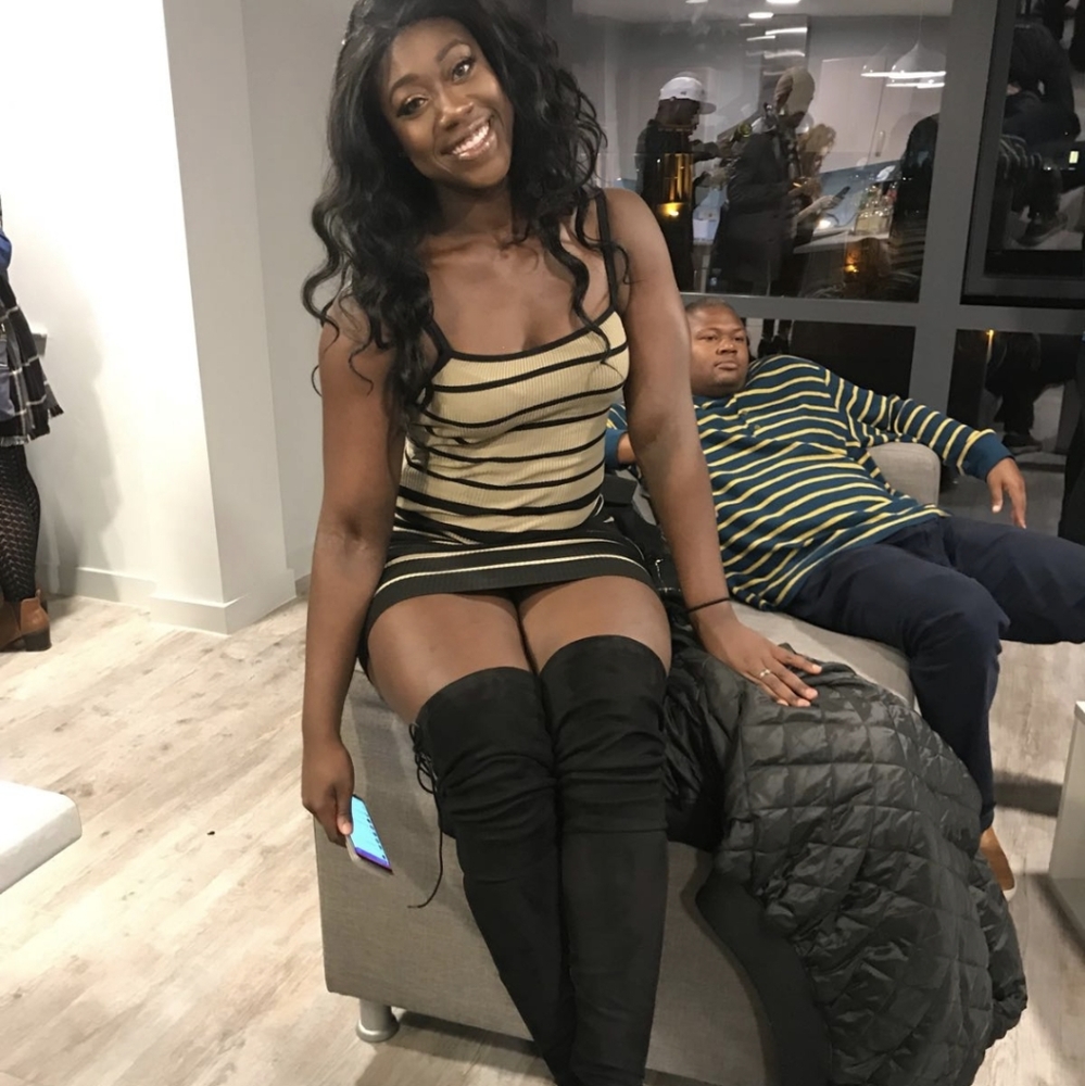 Fashion Nova Striped Midi Dress